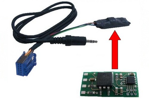 Aux line adattatore mp3 - aux, in