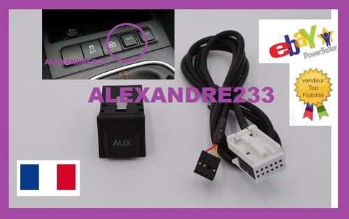 Cable aux boitier pour - +, vw