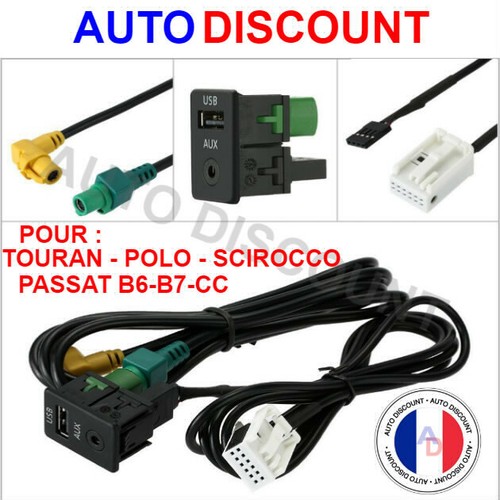 Usb aux adaptateur auto - usb,